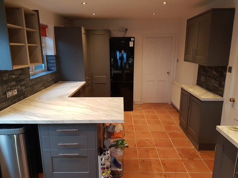 New kitchen units and worktops in Robinswood, Gloucester