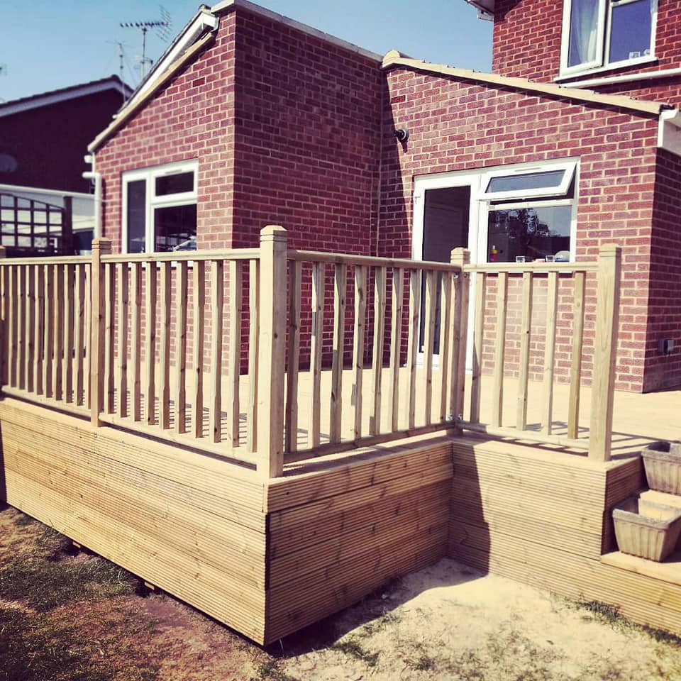 Decking in Abbeymead, Gloucester